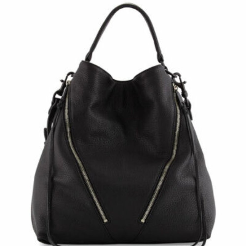 Rebecca Minkoff Moto Hobo Pebbled Leather - Like NEW!